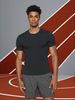 Men's Clothing Sports Tights Fitness Wear Men's Breathable High-elastic Short-sleeved T-shirt_viptrois.com