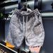 Men's Cargo Shorts - American Style Workwear Casual 5-Inch Shorts With Multiple Pockets, Loose Fit Summer Short Pants_viptrois.com