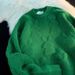 Men's Cartoon Knit Sweatshirt - Oversized Fleece Pullover, Korean Streetwear Couple Hoodie, Cozy Winter Loungewear_viptrois.com