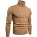 New Men's Thickened Turtleneck Sweater Youth Long Sleeve Warm Trend Knitted Sweater Men's Top FG_viptrois.com