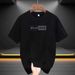 【DORAE】Unisex Oversized T-shirt (100% Cotton) Off-White ("BlackJACK Typography" Print & Minimalist Casual Design) – Casual Style For Everyday Casual_viptrois.com