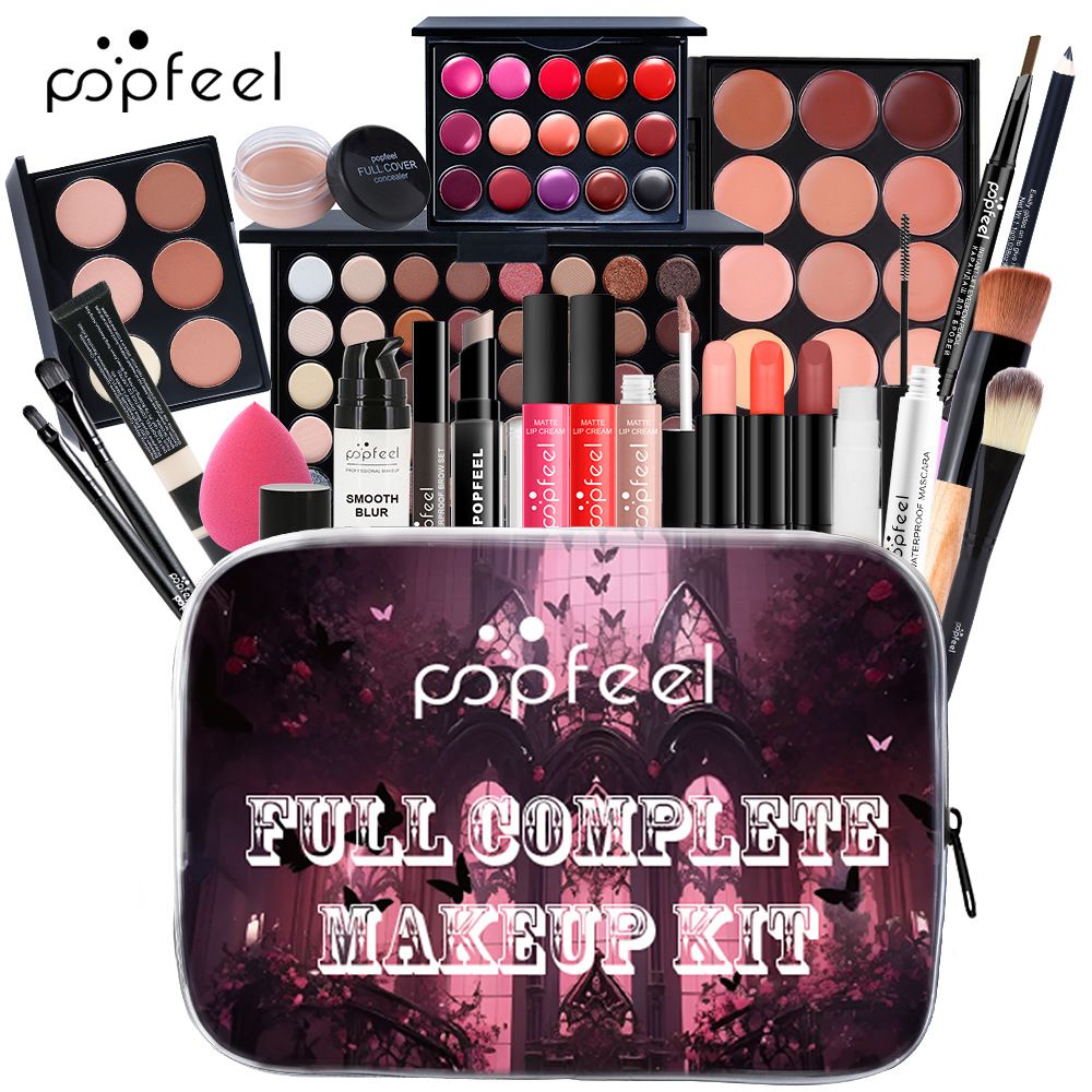 Sets Cosmetic Genuine Full Box Bride Novice Beginner Beauty Makeup Combination A Complete Set Of Students_viptrois.com