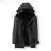 Men's Detachable Mink-Lined Parka – Hooded Winter Coat With Premium Fur Trim (Black/Grey/Steel Grey, Sizes L-4XL)_viptrois.com