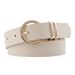 European and American fashion jeans pin buckle double belt ladies casual round square belt student factory direct sales_viptrois.com