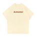 Men's Clothing Lemanism American Retro Fashion Brand 300g Heavy Men's T Shirt Short Sleeved Cotton Loose Couple Wear T Shirt_viptrois.com