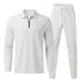Men's Long Sleeve Tracksuit Set – Comfortable & Stylish Lounge & Casual Outfit_viptrois.com