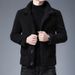 Men's Faux Suede Shearling Jacket With Fleece Lining – Stylish Winter Coat For Casual & Smart Looks_viptrois.com