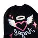 Men's Clothing Foam Angel Love Short Sleeved T Shirt Women_viptrois.com