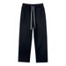 Men's Fleece-Lined Sweatpants – 350g Cotton Blend Joggers (Relaxed Fit, Straight Leg, High-Street Casual Pants For Winter, S-XXL)_viptrois.com