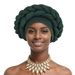 New Style Messy Linen Wrinkled Hand Woven Double Layer Twisted Hat African Hat Baotou Hat Headscarf_viptrois.com