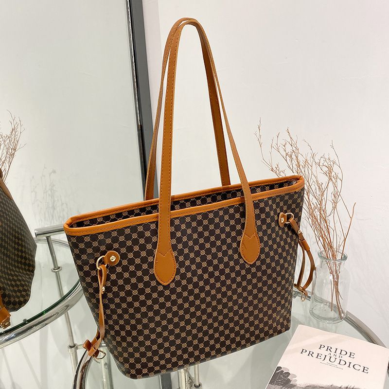 Women's Bags Printed Ladies Tote Bags New Ladies Fashion Large Capacity Shoulder Bags_viptrois.com