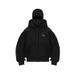 Autumn Winter Fleece Lined Double Hood Unique Bandit Design Windproof Hoodie Unisex Loose Y2K_viptrois.com