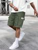 Men's Clothing Men's Size Casual Shorts With Large Pockets Drawstring Straight Leg Multi Color Workwear Summer Pants_viptrois.com