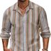 Men's Clothing European And American 2024 Spring And Autumn New Style Fast Sale Cotton And Linen Single Breasted Men's Lapel Long_viptrois.com