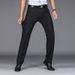 New Solid Color Trousers Men's Formal Suit Pants Men's Thin Elastic Large Size Casual Business Pants Suit Pants_viptrois.com