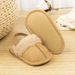 Autumn and Winter popular toddler shoes baby shoes 0-1 years old warm shoes cotton shoes casual soft bottom fleece-lined baby shoes furry shoes_viptrois.com