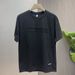 Men's Clothing Summer Pure Cotton Three Dimensional Letter Short Sleeved Textured T Shirt Men's Handsome Loose Bottoming Shirt Steel Print Trendy Half_viptrois.com