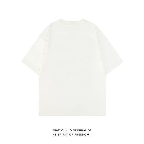 2025 Summer New Men's And Women's Short Sleeved Shirts Trendy Brand Casual Fashion Upper Couple's Clothing_viptrois.com