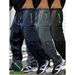 Men's Oversized Cargo Pants – Loose Fit Utility Trousers With Multiple Pockets & Drawstring Waist_viptrois.com