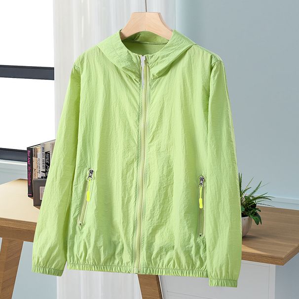 Men's Clothing Sun Protection Clothing Casual Hooded Plus Size Jacket Thin Clothes_viptrois.com