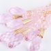 Elegant Crystal Teardrop Keychain - Stylish Beaded Accessory For Keys, Bags & Gifts (White, Light Gray, Champagne)_viptrois.com