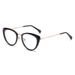 New Fashion Color-Changing Anti-Blue Light Sunglasses Cat Eye No-Makeup Slimming Metal Frame_viptrois.com