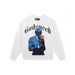 Godspeed Skull Rose Cotton Unisex High Street Hip Hop Crew Neck Sweatshirt Long Sleeve Trendy_viptrois.com