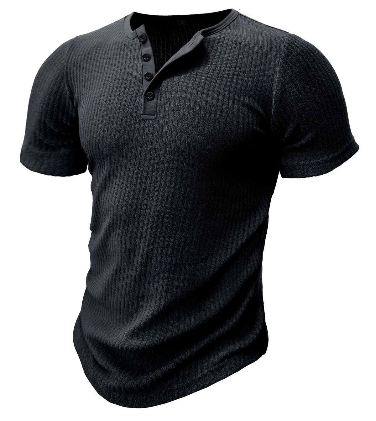 Men's Performance Compression T-Shirt – Muscle Fit Gym Shirt With Moisture-Wicking Fabric & Breathable Mesh For Workout & Athletic Wear_viptrois.com