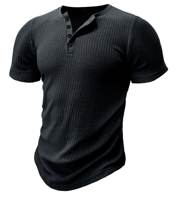 Men's Performance Compression T-Shirt – Muscle Fit Gym Shirt With Moisture-Wicking Fabric & Breathable Mesh For Workout & Athletic Wear_viptrois.com