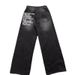 Y2K Streetwear Baggy Jeans – Oversized Straight-Leg Pants For Men & Women (Grunge Dark Aesthetic, Unisex High-Waisted Hip-Hop Trousers)_viptrois.com