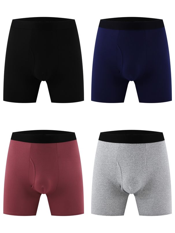 Pulse European And American Dropshipping New Men's Underwear Active Comfort Training Boxer Sports Breathable Shorts Hot_viptrois.com