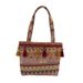 Women's Shoulder Bags Large-capacity Ethnic-style Bag, Fashionable Single-shoulder Underarm Bag, Vegetable Basket, Work Single-shoulder Bag_viptrois.com