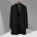 Men's Clothing autumn and winter all match Silk cotton detachable liner double sided wool coat men's mid length wool coat jacket men_viptrois.com