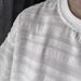 Men's Clothing Summer Design Wear New Cool Breathable Short Sleeved Men's Striped Hollow Stylist T Shirt Beach Travel Trend_viptrois.com