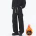 Retro Trendy Men's Pleated Drape Athletic Sweatpants Loose Fit Straight Leg Wide Leg Versatile Casual Pants Style_viptrois.com
