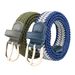 2.5Cm Bandwidth Elastic Braided, Stretchable, Versatile Casual Belt_viptrois.com