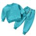 Children's Autumn Suit 2023 New Style Baby Girl Sweater Two Piece Suit Boy Casual Clothes Small And Medium Children's Clothing Trend_viptrois.com