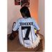 New Sports V-Neck Jersey Short Sleeve American Loose Hip-Hop Style T-Shirt For Men And Women_viptrois.com