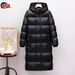 Black And Gold Thermal Insulation Cotton Padded Jacket, Unisex Couple Style, 2025 Winter New Style, Cold Proof And Thickened Cotton Padded Coat._viptrois.com