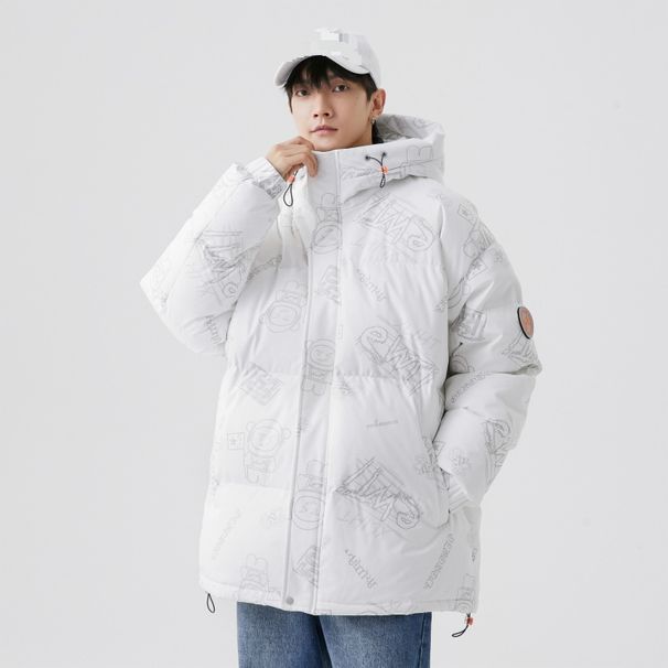 Men's Clothing down jacket for men new thickened men's and women's winter clothing 50 national standard white duck down couple same style jacket_viptrois.com