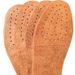 Genuine Leather Insoles Embossed Deodorant Sweat Absorbent Breathable Cowhide Insoles Massage Non Slip Thickened Men's And Women's Leather Insoles_viptrois.com