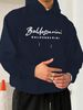 Autumn And Winter Men's Top Sweatshirt Loose And Comfortable Warm And Hooded Sweatshirt Men's Clothing_viptrois.com