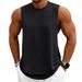 Men's Athletic Tank Top - Breathable Quick-Dry Gym Workout Shirt For Basketball & Training - Lightweight & Loose Fit Summer Sport Vest_viptrois.com