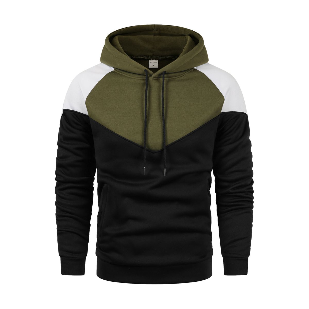 2024 Trendy Brand Casual Hooded Sweatshirt Men's Slim Fit Long Sleeve Fashion Versatile Autumn Winter Jacket Top_viptrois.com