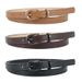 New candy colored fine PU leather buckle waist for women's high-end clothing, casual pants belt_viptrois.com