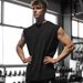Men's Clothing Summer Fitness Sports Vest Breathable Moisture Absorbent Loose Training Sleeveless Quick Drying Waistcoat Short Sleeved Clothing_viptrois.com