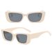 Small Square Retro Sunglasses For Women & Men - Cat Eye Plastic Frame (UV Protection, Unisex)_viptrois.com