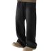 Men's Clothing Wide Leg Jeans Retro Distressed Relaxed Fit Vintage Jeans – Distressed Denim Pants In Black Grey / Light Blue / Retro Blue (S-3XL)_viptrois.com