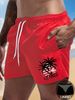 Men's Clothing Men's Quick Drying Loose Fit Sports Shorts Summer Casual Beach Pants Thin Ice Silk Five Point Double Layer_viptrois.com
