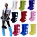 Women's Shoes y2k raccoon fur boots women's winter fur fox snow boots high boots_viptrois.com